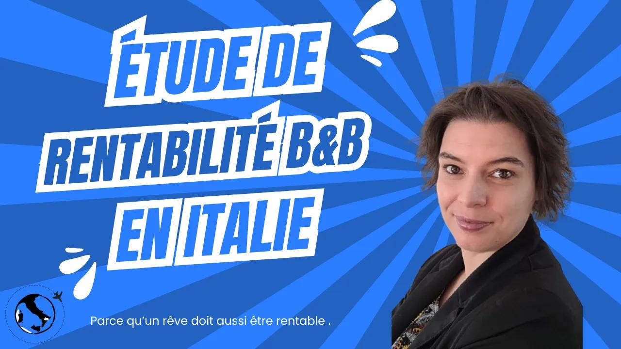 B&B Profitability Assessment in Italy