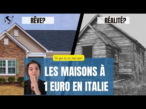 Les maisons à 1 euro en Italie