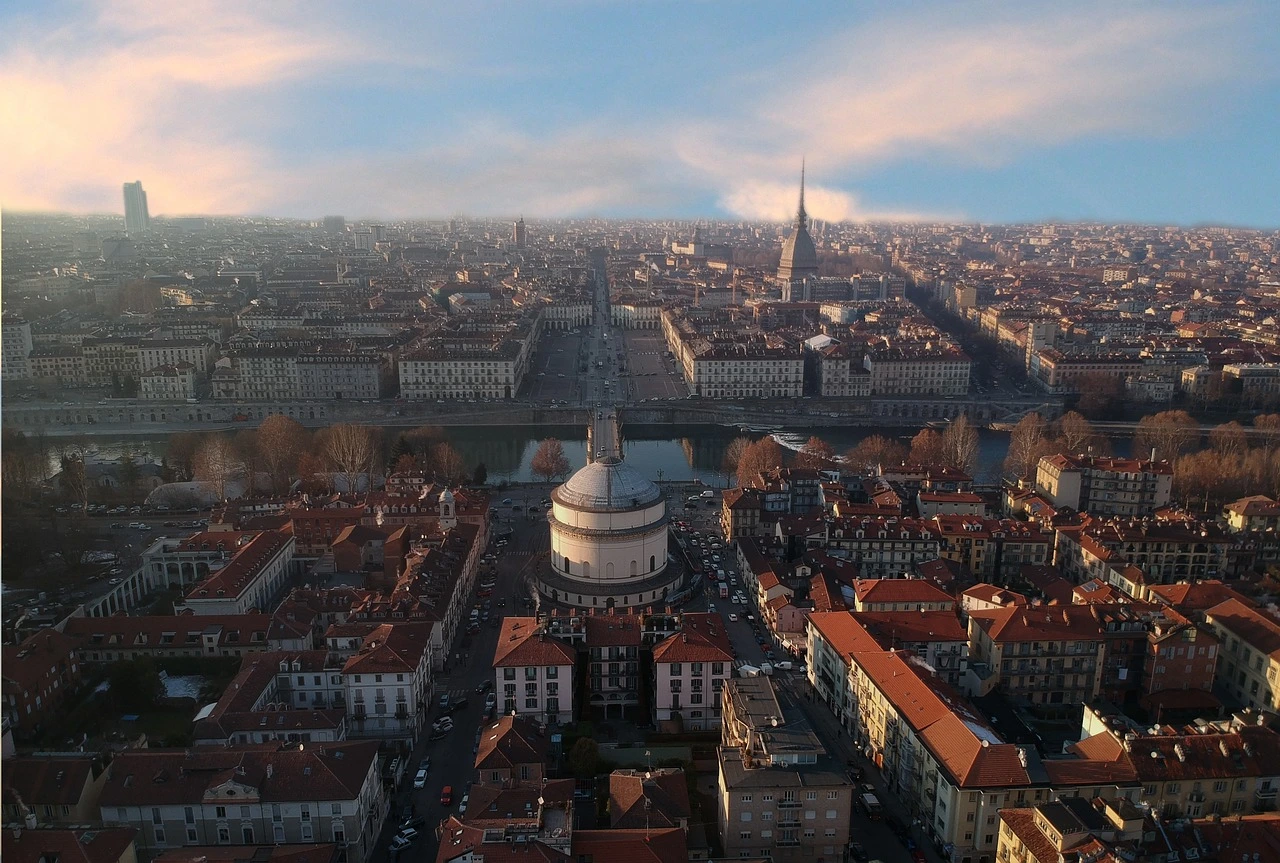 Turin vue d'en haut