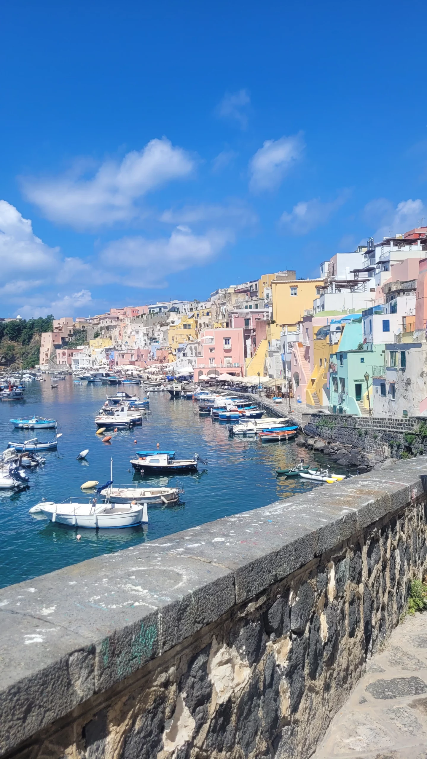 maisons colorées de Procida