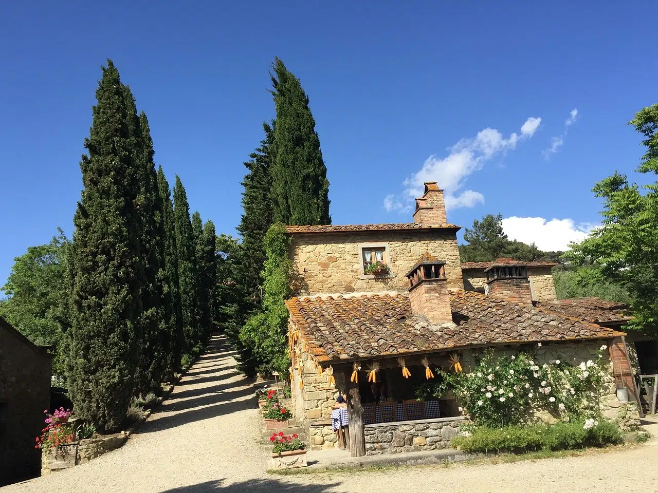 house in Tuscany